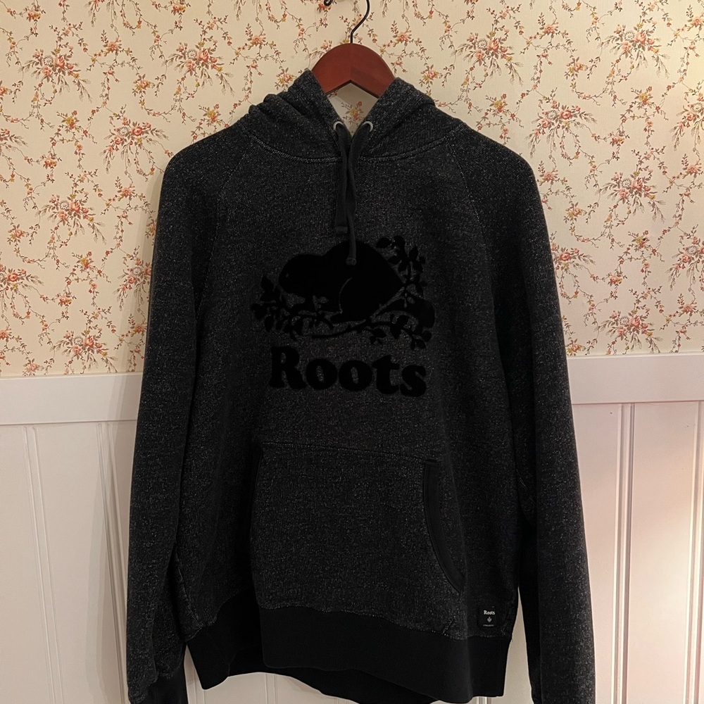 Roots Black hoodie